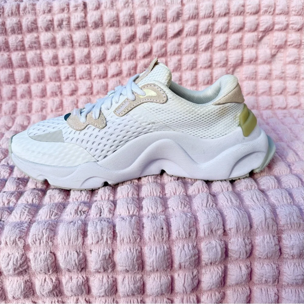 Sorel Kinetic RNEGD Lace Sneakers - White/Light Dove - Women’s 6.5 - Picture 4 of 9